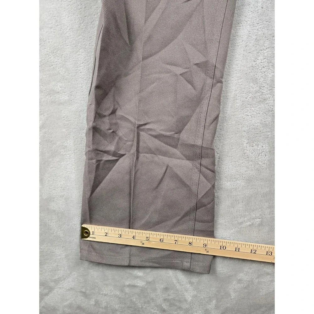 Vintage Levi Strauss Slacks Mens 35x27 Brown Talon 42‎ Zipper Trousers 70s